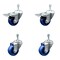 Service Caster 3.5 Inch SS Solid Poly 10mm Threaded Stem Caster Total Lock Brake SCC, 2PK SCC-SSTSTTL20S3514-SPUS-M1015-2-S2 - alternate 1